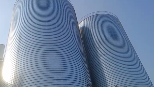 韶关2座混凝土高架卷板仓